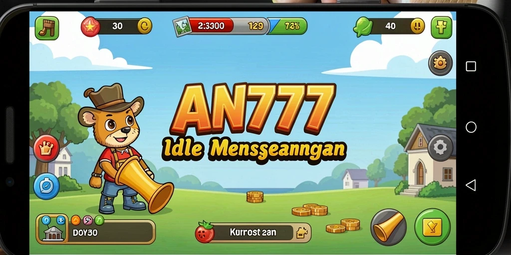 Gameplay Idle yang menarik dan seru di AN777.