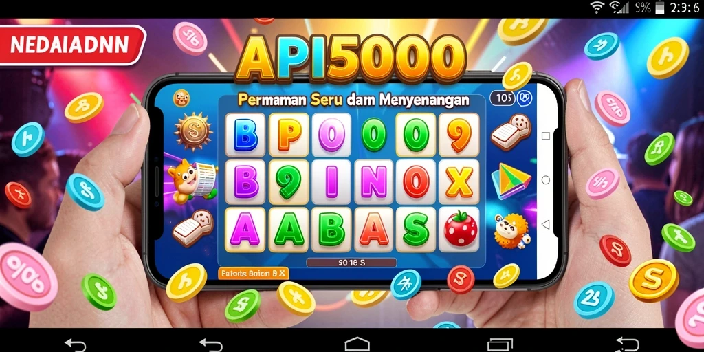 Tampilan menarik gameplay Bingo di API5000.