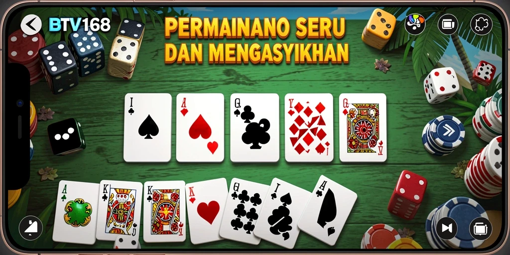 Tampilan screenshot gameplay BTV168 yang seru dan interaktif.