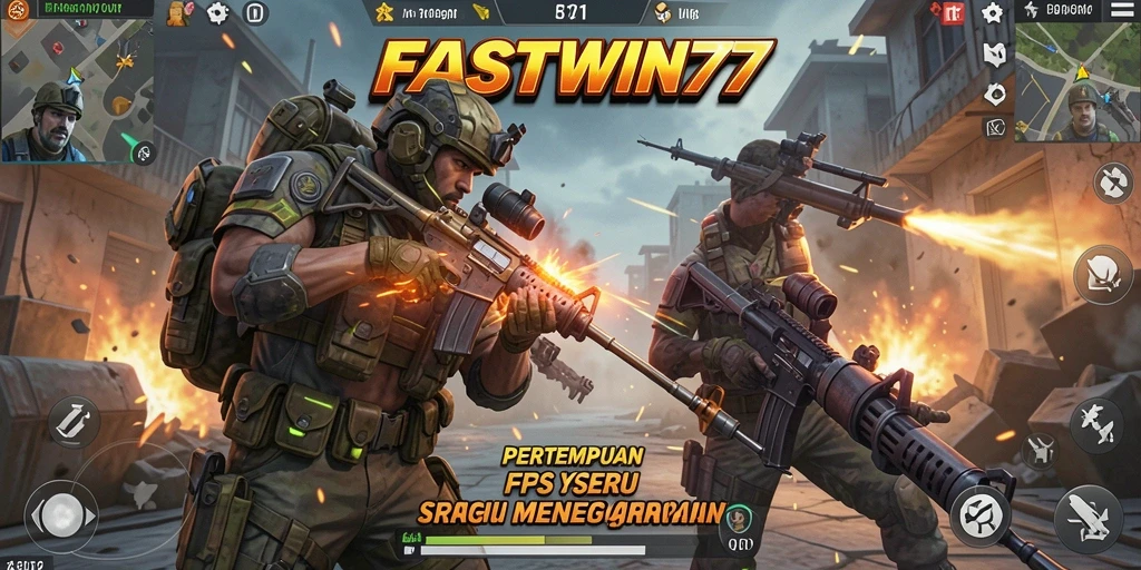 Tangkapan layar dari gameplay FASTWIN77 yang menampilkan pertempuran intens.