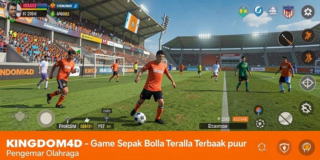 Tampilan gameplay KINGDOM4D yang intens dan penuh aksi.