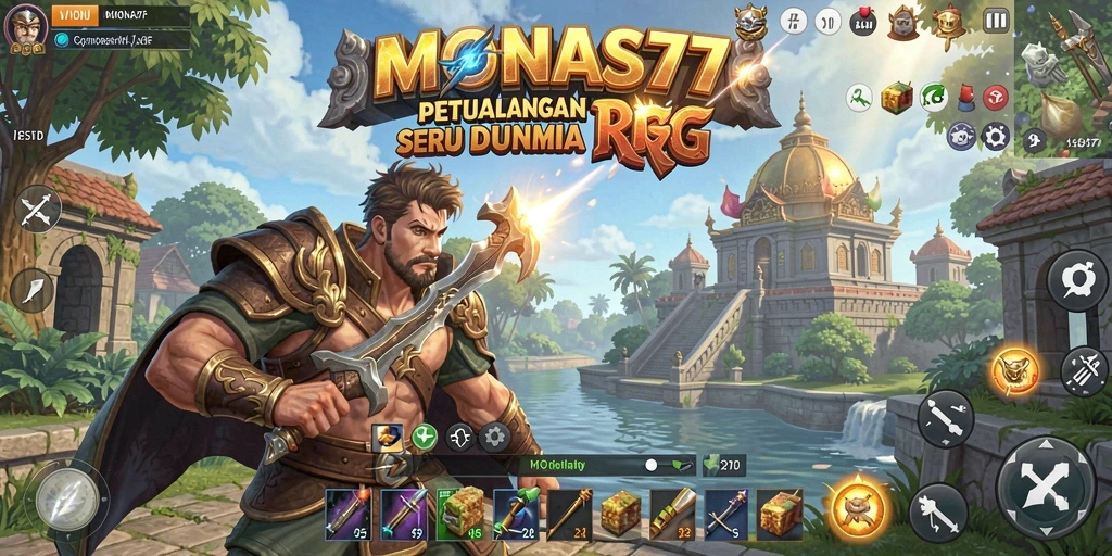 Tampilan gameplay seru dalam MONAS77 dengan karakter dan petualangan mengesankan.