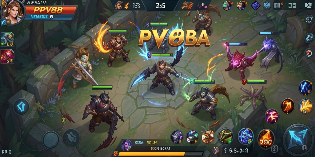 Tampilan layar gameplay PPV88 yang seru dan kompetitif.