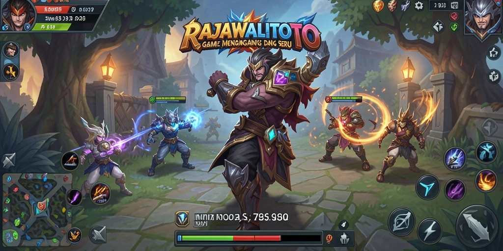 Tampilan seru gameplay RAJAWALITOTO saat pertandingan berlangsung.