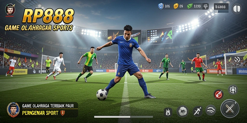 Tampilan menarik dari gameplay <strong>RP888</strong> dalam aksi olahraga.