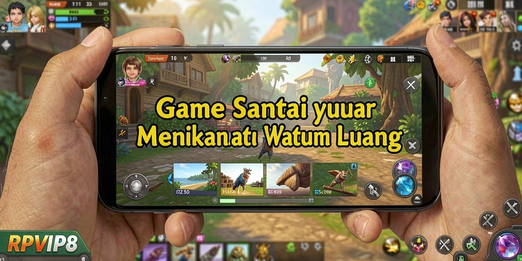 Tangkapan layar RPVIP8 menunjukkan gameplay yang seru dan menarik.